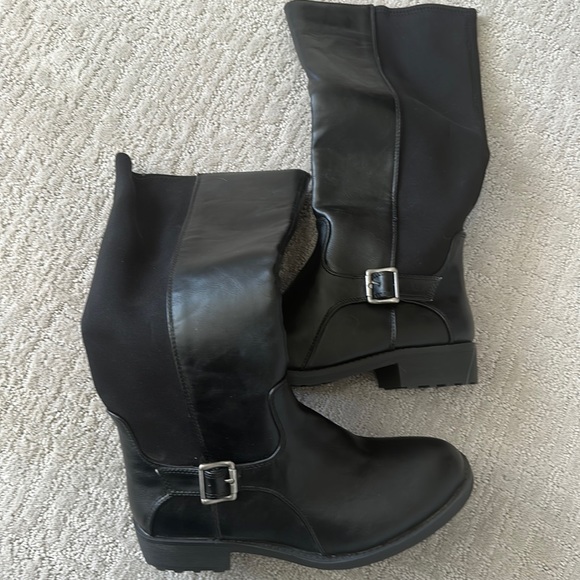 Womens boots ((below knee) size 8 - Picture 1 of 4